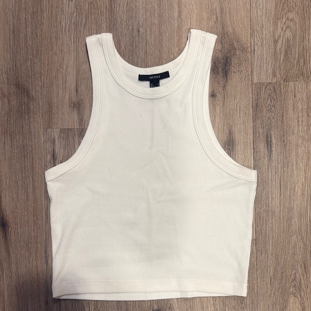 Forever21 White Tank Top